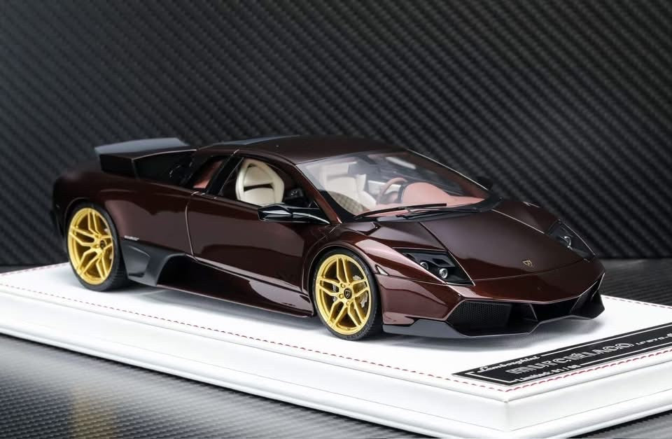 Lamborghini Murcielago LP670-4 SV (Dark Brown) [Davis & Giovanni] 1:18