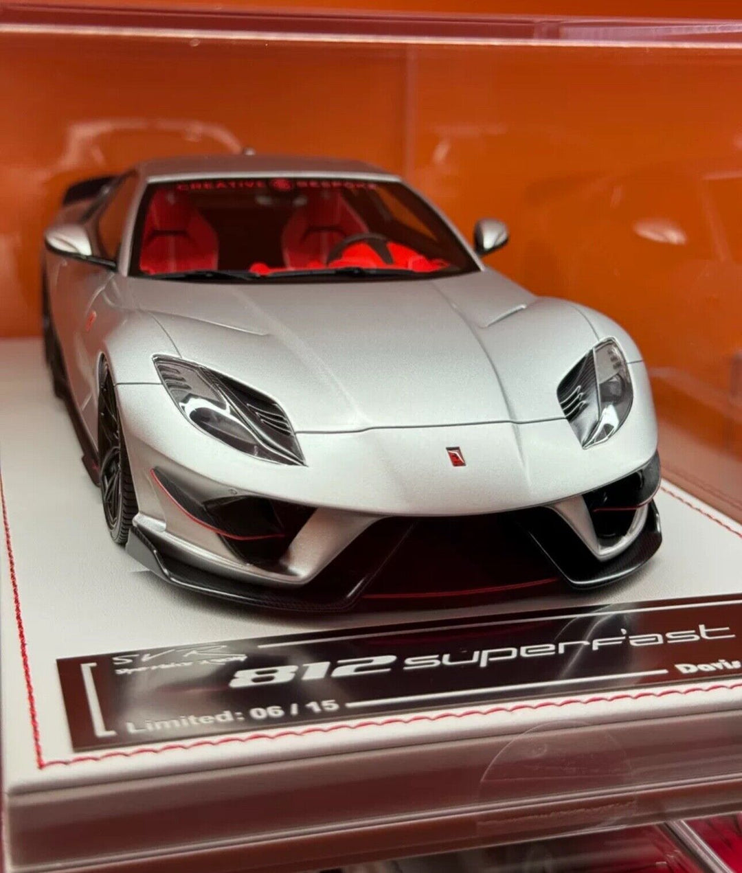 Ferrari 812 Superfast SVR (Silver) [Davis & Giovanni] 1/18 scale