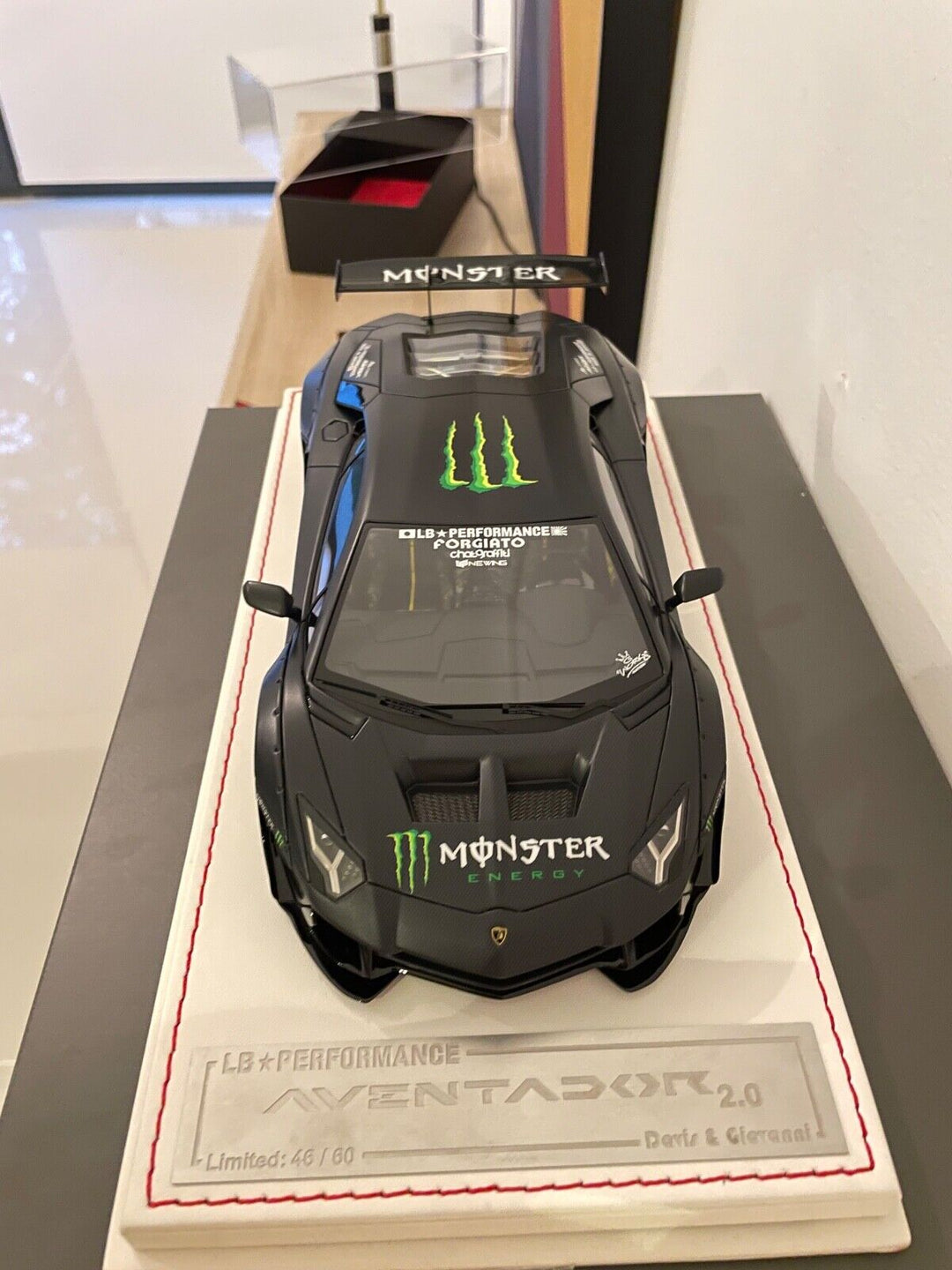 Lamborghini Aventador 2.0 LBWK (Monster Energy) [Davis & Giovanni] 1/18 scale