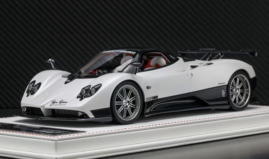 Pagani Zonda F (White/ Black) [Davis & Giovanni] 1:18 scale