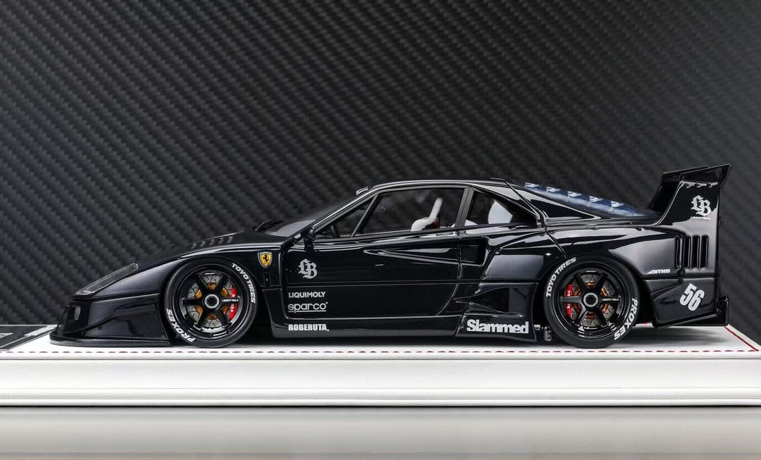 Ferrari F40 LBWK (Full Gloss Carbon Fiber) [Davis & Giovanni] 1:18 scale