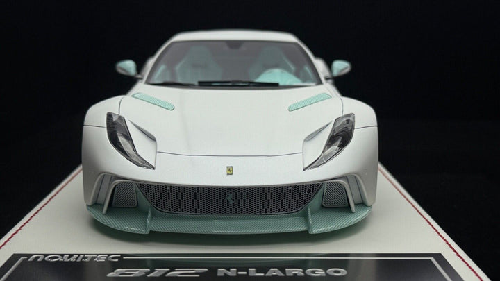 Ferrari 812 N-LARGO NOVITEC (Matt White) [Davis & Giovanni] 1:18 scale 1 OF 1