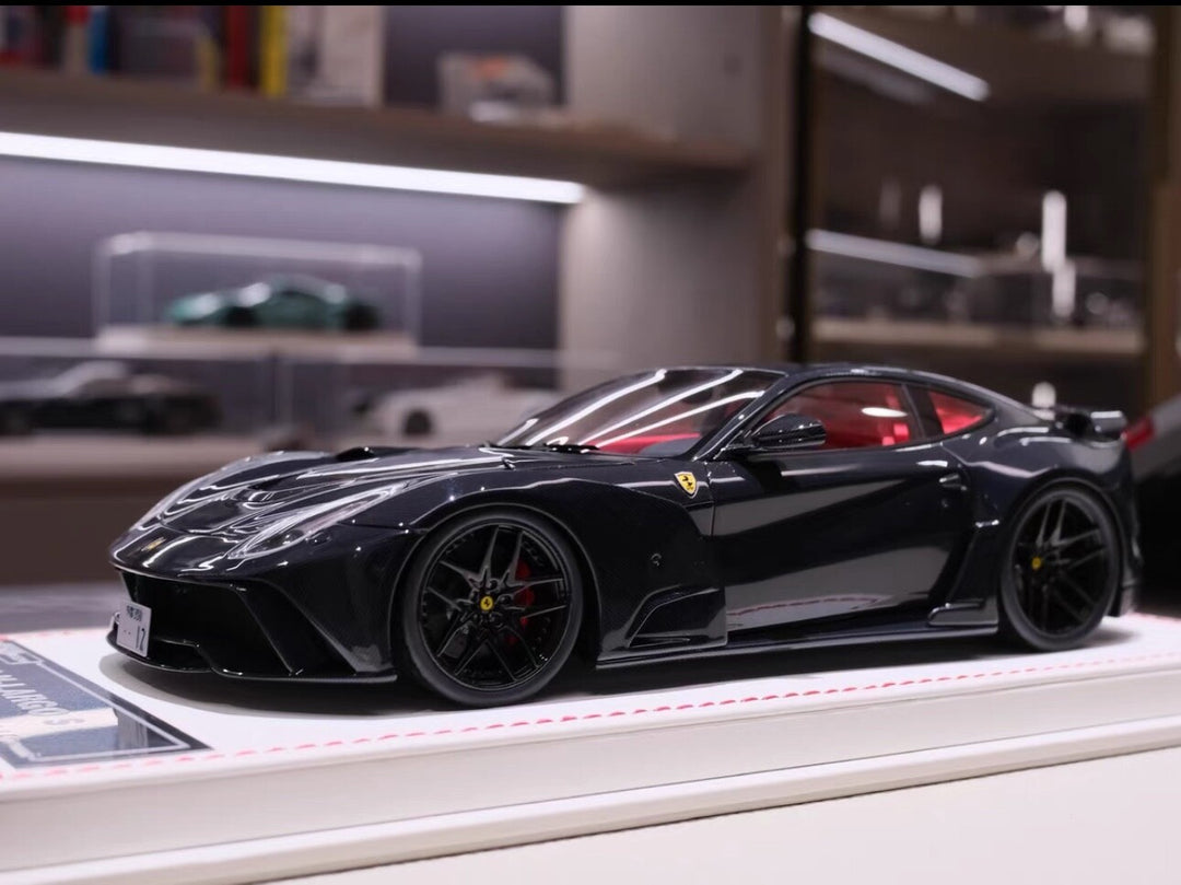 Ferrari F12 N-LARGO S NOVITEC (Full Gloss Carbon) [Davis & Giovanni] 1:18 scale