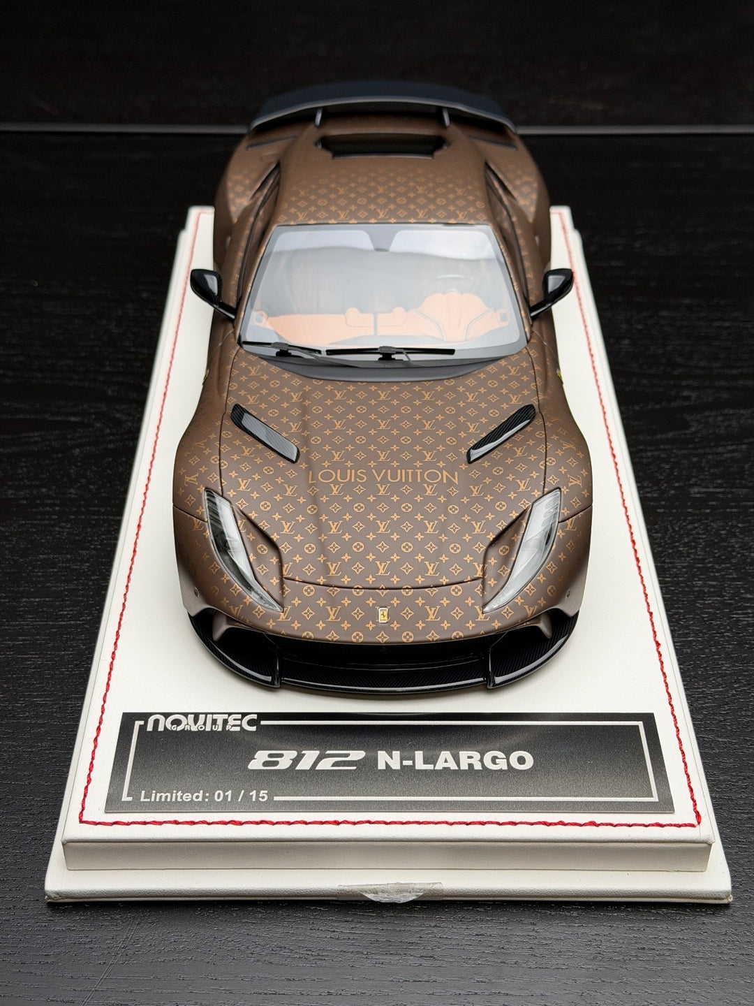 Ferrari 812 N-LARGO NOVITEC (LV Monogram) [Davis & Giovanni] 1:18 scale