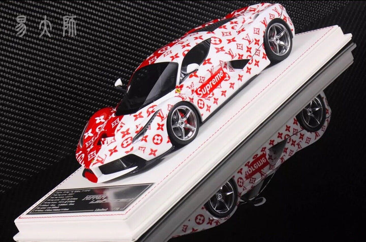 Ferrari LaFerrari (Supreme x LV) [Davis & Giovanni] 1/18 scale