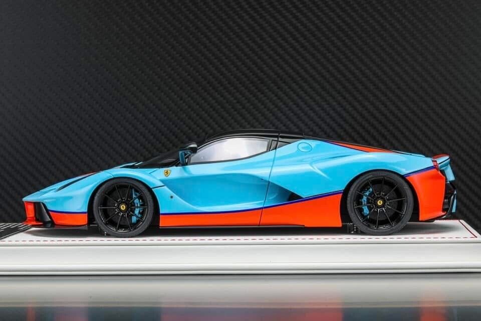 Ferrari LaFerrari (Gulf Livery) [Davis & Giovanni] 1:18 scale