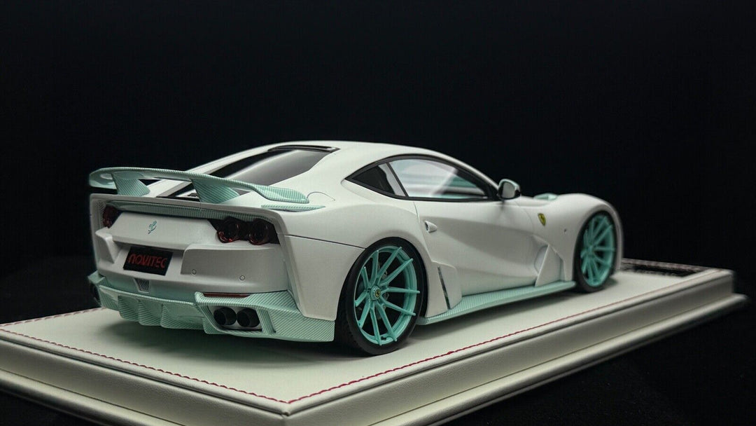 Ferrari 812 N-LARGO NOVITEC (Matt White) [Davis & Giovanni] 1:18 scale 1 OF 1