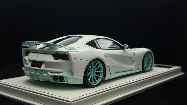 Ferrari 812 N-LARGO NOVITEC (Matt White) [Davis & Giovanni] 1:18 scale 1 OF 1