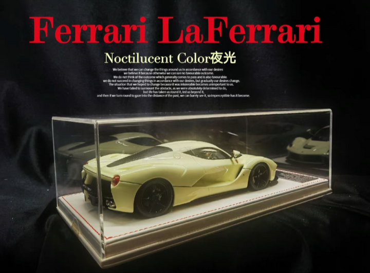 Ferrari LaFerrari (Luminous Green) [Davis & Giovanni] 1:18 scale