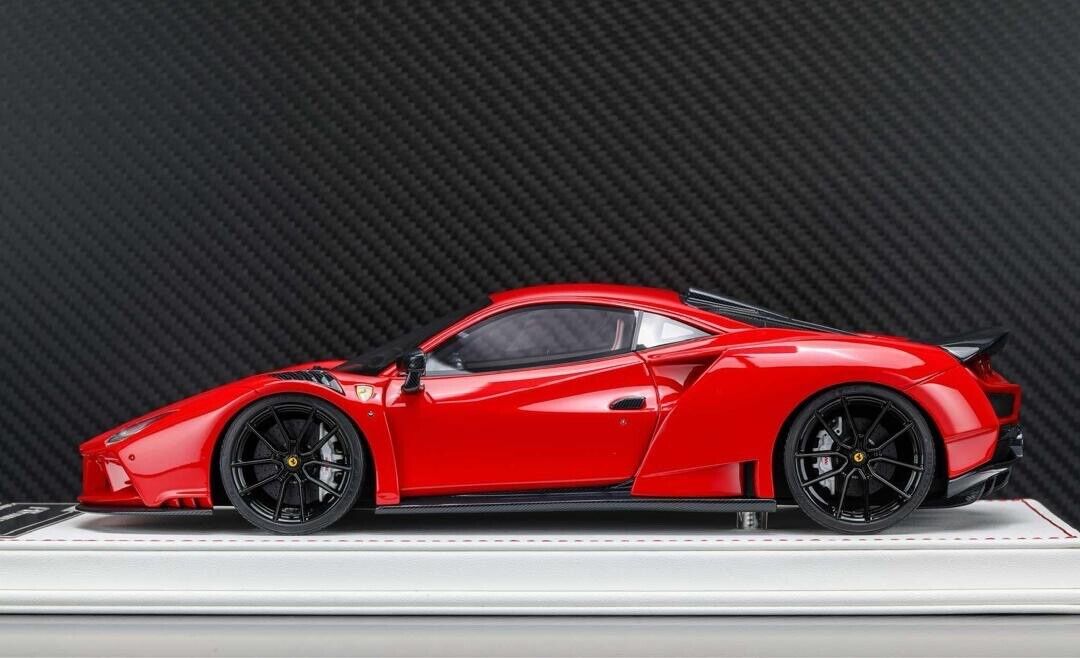 Ferrari F8 Tributo N-LARGO NOVITEC (Rosso Corsa) [Davis & Giovanni] 1:18 scale