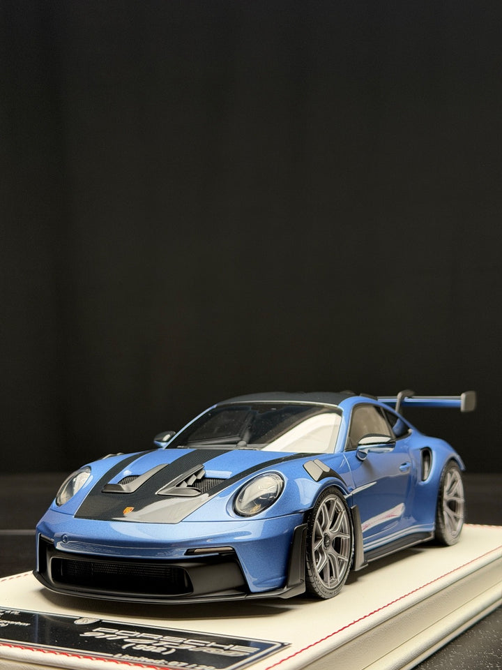Porsche 911 GT3 RS (Metallic Blue) [Davis & Giovanni] 1:18 scale