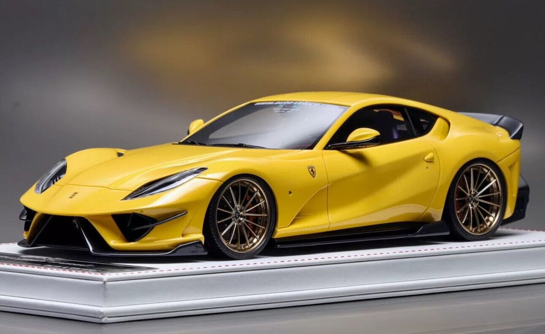 Ferrari 812 Superfast SVR (Yellow) [Davis & Giovanni] 1/18 scale