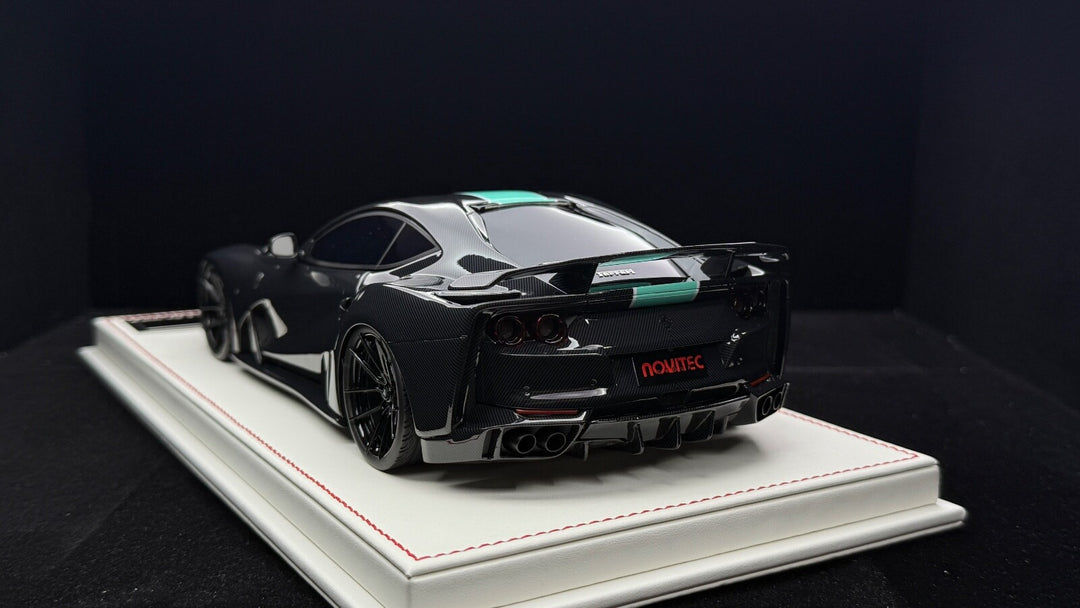 Ferrari 812 N-LARGO NOVITEC (Full Carbon/ Blue) [Davis & Giovanni] 1:18 1 OF 1