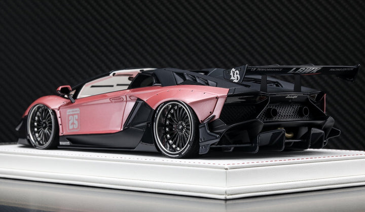 Lamborghini Aventador 2.0 Roadster LBWK (Matte Pink)[Davis & Giovanni]1:18 scale