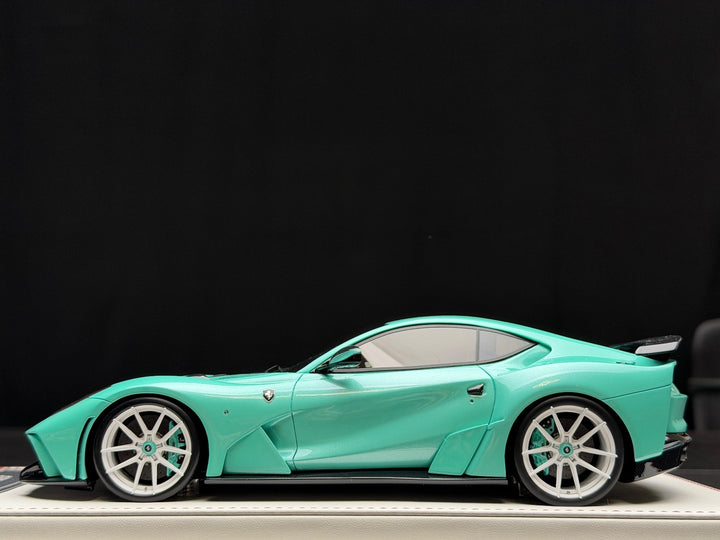 Ferrari 812 N-LARGO NOVITEC (Turquoise) [Davis & Giovanni] 1:18 scale 1 OF 1