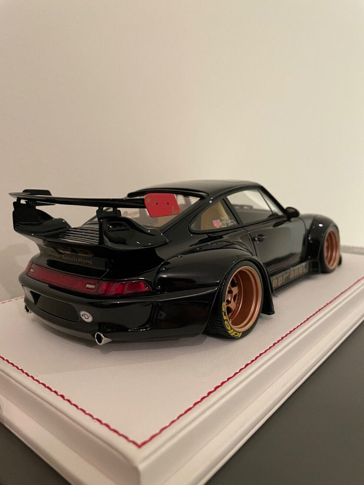 Porsche 911 993 RWB (Black/ Sopranos) [Davis & Giovanni] 1/18 scale