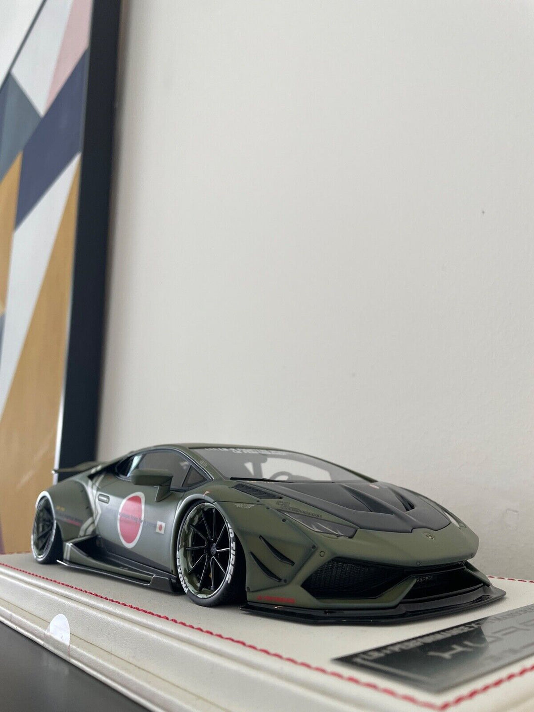 Lamborghini Huracan LBWK x Mansory (Matt Green ZF) [Davis & Giovanni] 1/18 scale