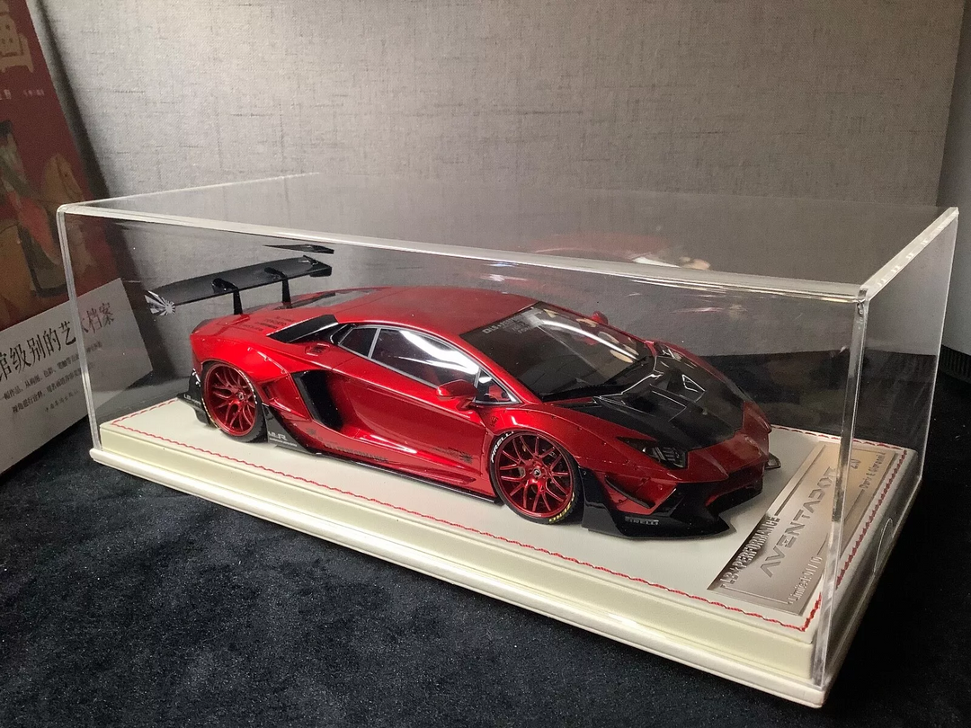 Lamborghini Aventador 2.0 LBWK (Candy Red) [Davis & Giovanni] 1/18 scale