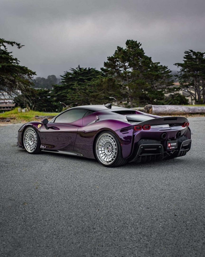 Ferrari SF90 Stradale NOVITEC (Metallic Purple) [Davis & Giovanni] 1:18 scale