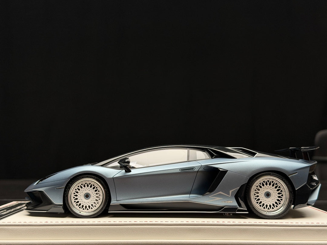 Lamborghini Aventador SV LBWK (Azzurro Blue) [Davis & Giovanni] 1:18 scale