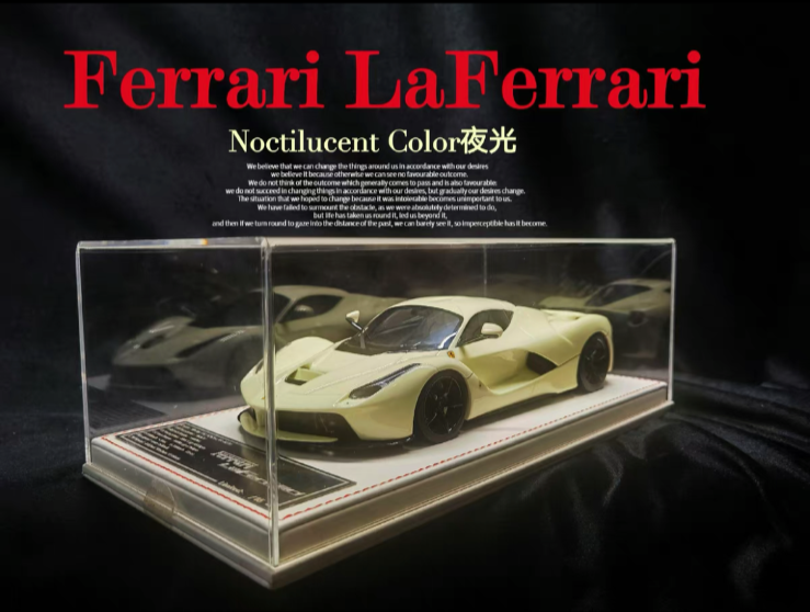 Ferrari LaFerrari (Luminous Green) [Davis & Giovanni] 1:18 scale