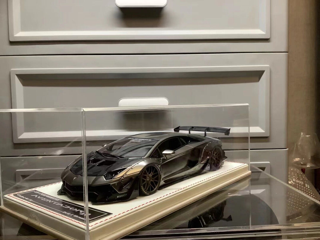Lamborghini Aventador 2.0 LBWK (Matt Metallic) [Davis & Giovanni] 1/18 scale
