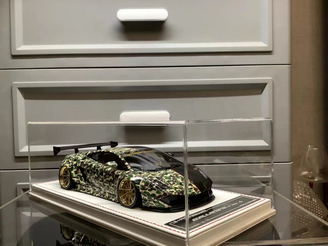 Lamborghini Gallardo LBWK (BAPE Green Camo/ Black) [Davis & Giovanni] 1/18 scale