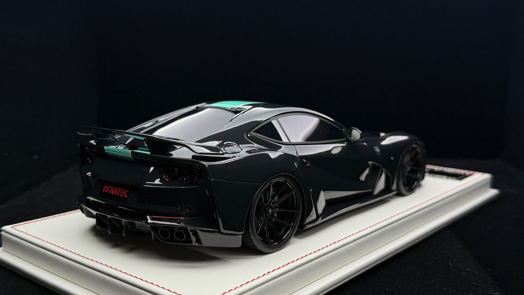 Ferrari 812 N-LARGO NOVITEC (Full Carbon/ Blue) [Davis & Giovanni] 1:18 1 OF 1