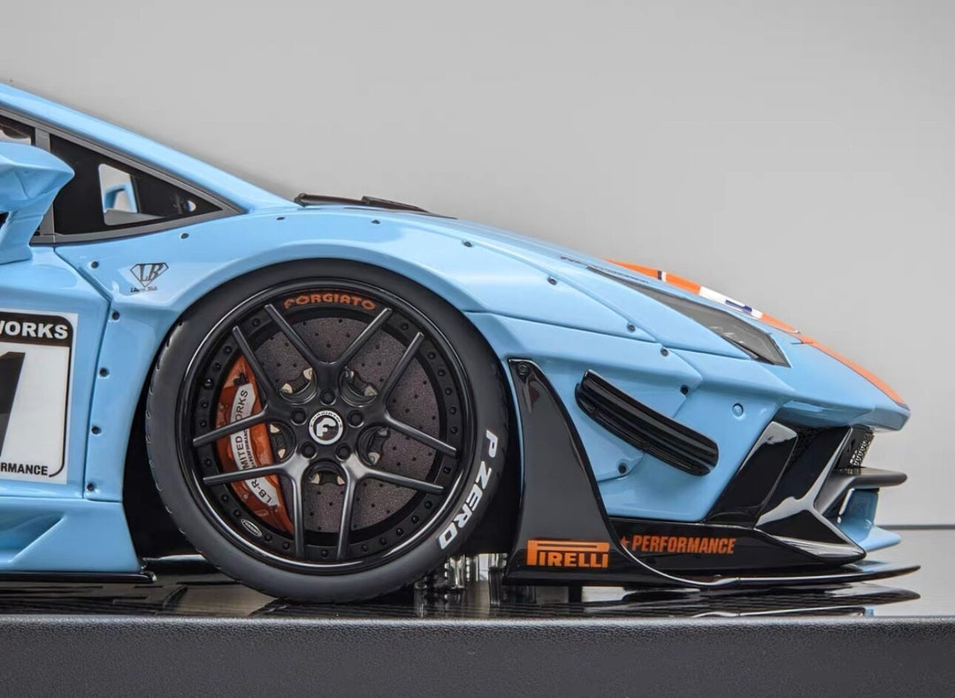 Lamborghini Aventador 2.0 LBWK (Gulf Racing Livery)[Davis & Giovanni] 1:12 scale