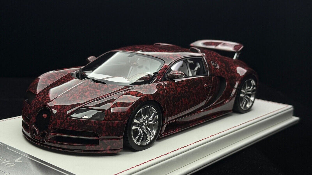 Bugatti Veyron Mansory (Red Forged Carbon) [Davis & Giovanni] 1:18 scale 1 OF 1