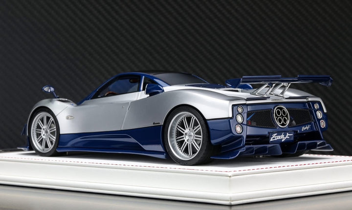 Pagani Zonda F (Silver/ Blue) [Davis & Giovanni] 1:18 scale