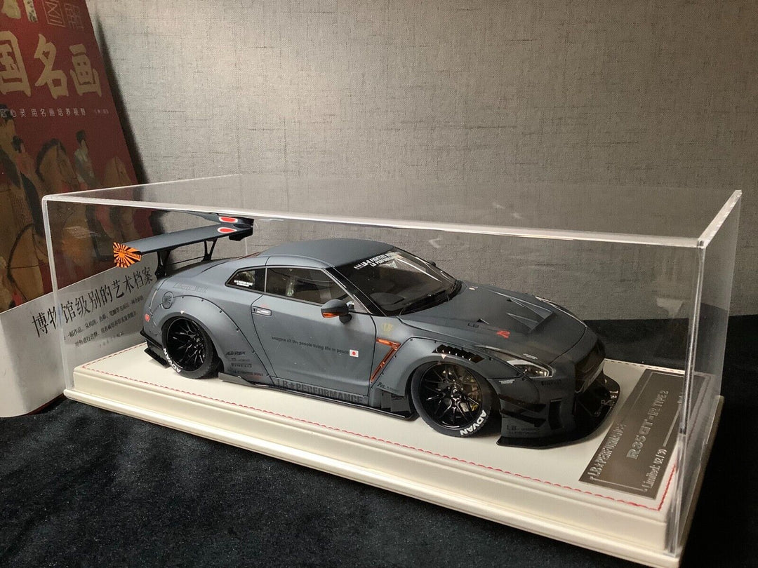 Nissan R35 GT-RR (Matt Dark Gray) [Davis & Giovanni] 1/18 scale