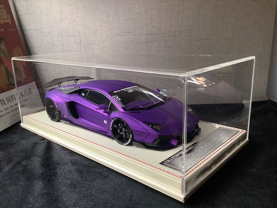 Lamborghini Aventador LBWK (Matt Purple) [Davis & Giovanni] 1/18 scale
