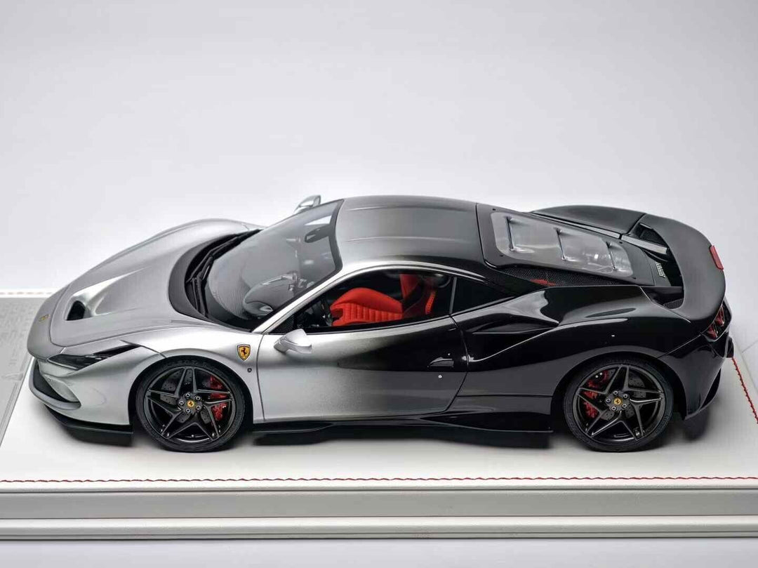 Ferrari F8 Tributo NOVITEC (Silver/black) [Davis & Giovanni] 1/18 scale