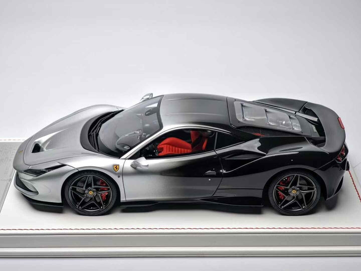 Ferrari F8 Tributo NOVITEC (Silver/black) [Davis & Giovanni] 1/18 scale