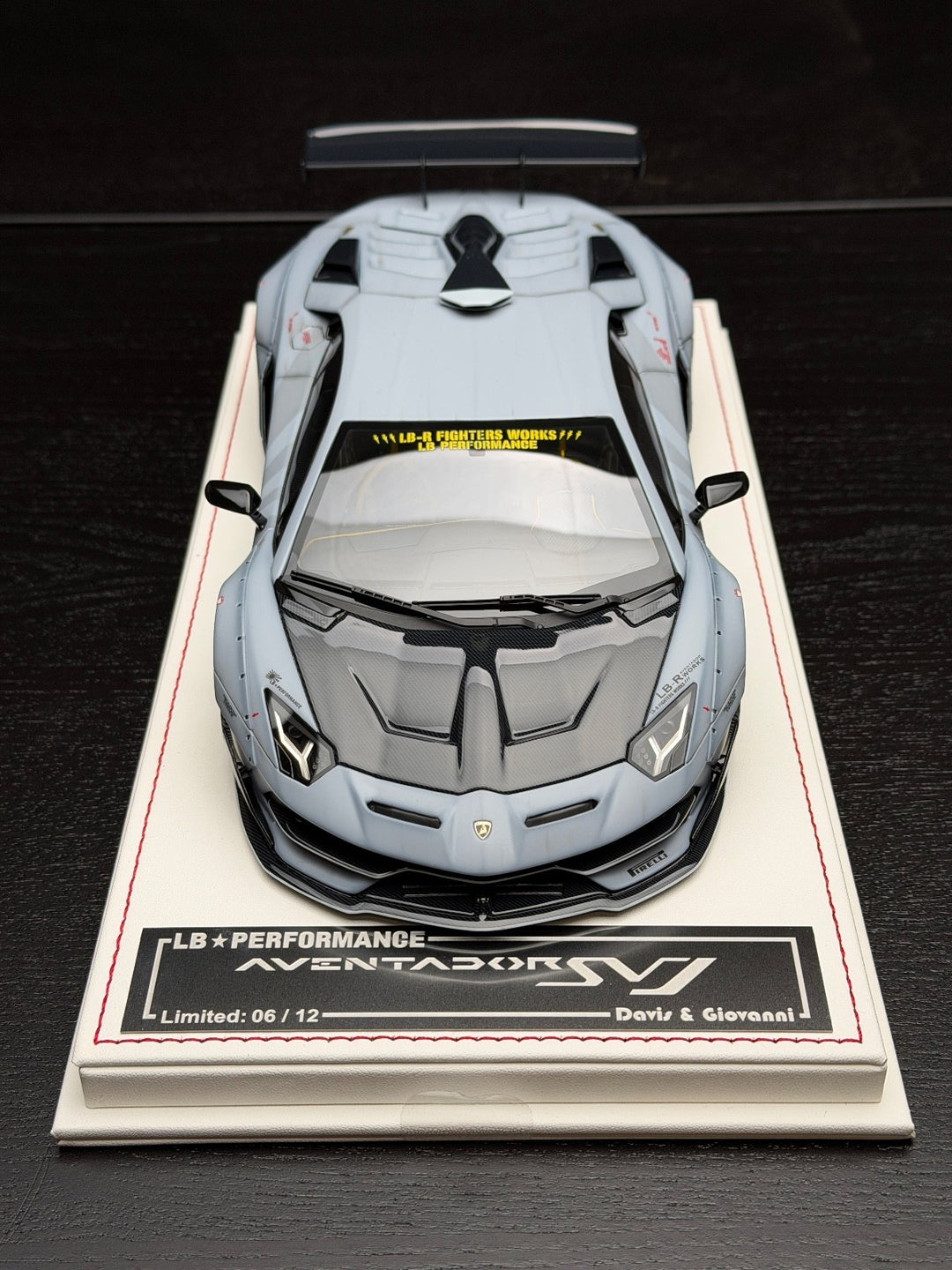 Lamborghini Aventador SVJ LBWK (Zero Fighter) [Davis & Giovanni] 1:18 scale