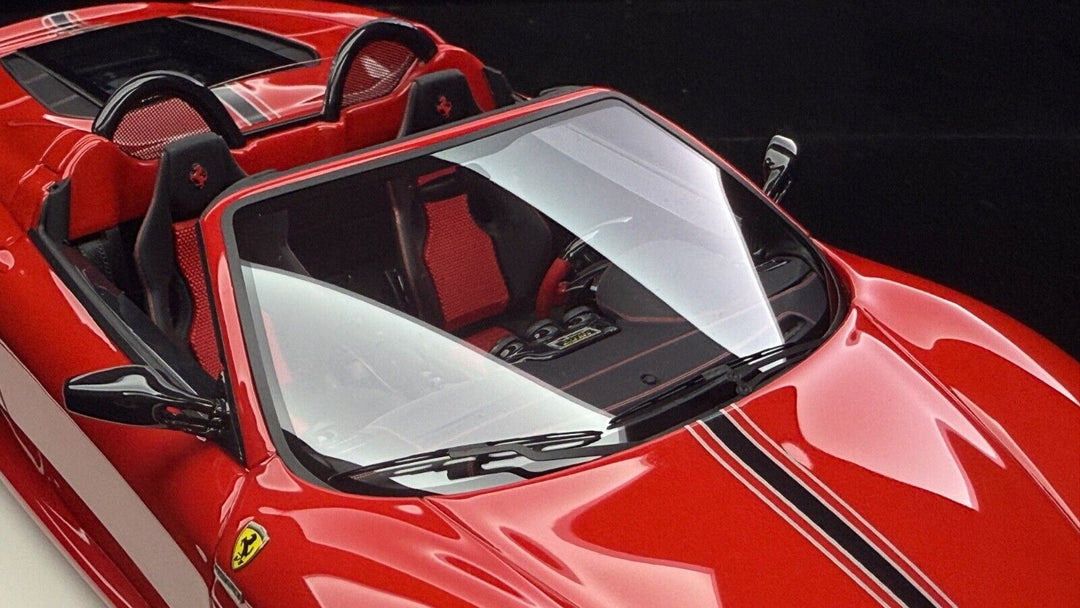 Ferrari 16M Scuderia Spider NOVITEC (Rosso Corsa) [Davis & Giovanni] 1/18 scale