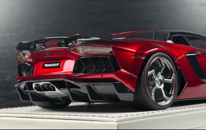 Lamborghini Aventador Mansory (Electroplated Red) [Davis & Giovanni] 1:18 scale