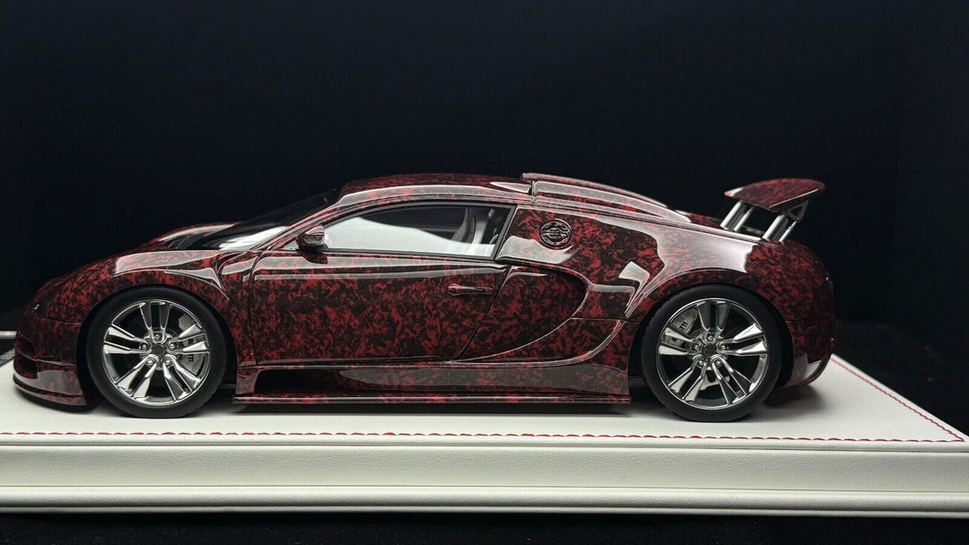 Bugatti Veyron Mansory (Red Forged Carbon) [Davis & Giovanni] 1:18 scale 1 OF 1