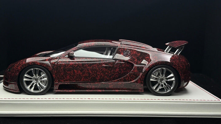 Bugatti Veyron Mansory (Red Forged Carbon) [Davis & Giovanni] 1:18 scale 1 OF 1