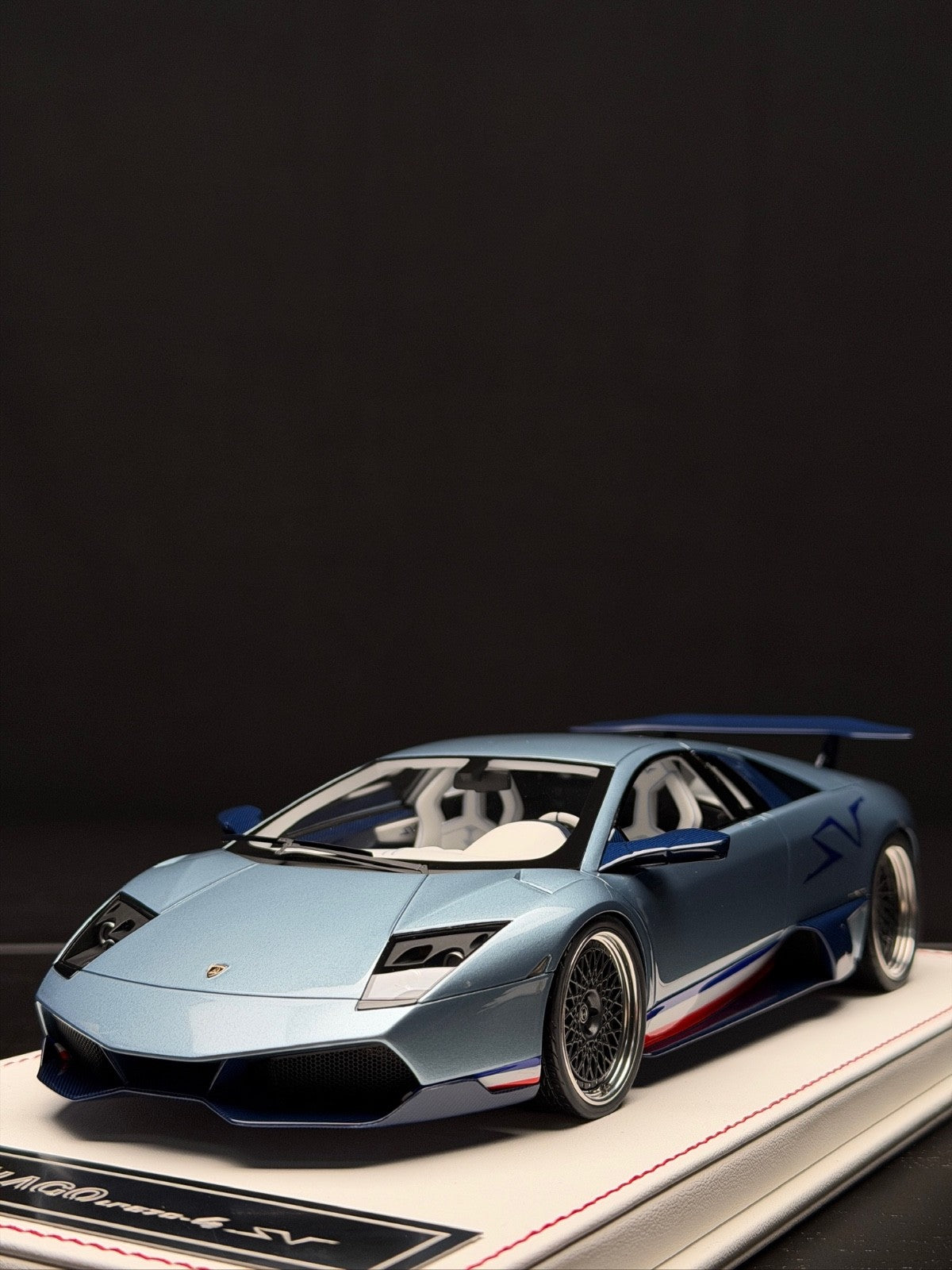 Lamborghini Murcielago LP670-4 SV (Ice Blue) [Davis & Giovanni] 1:18 s