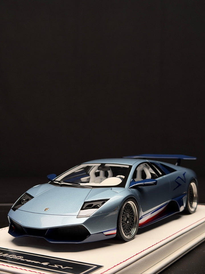 Lamborghini Murcielago LP670-4 SV (Ice Blue) [Davis & Giovanni] 1:18 scale