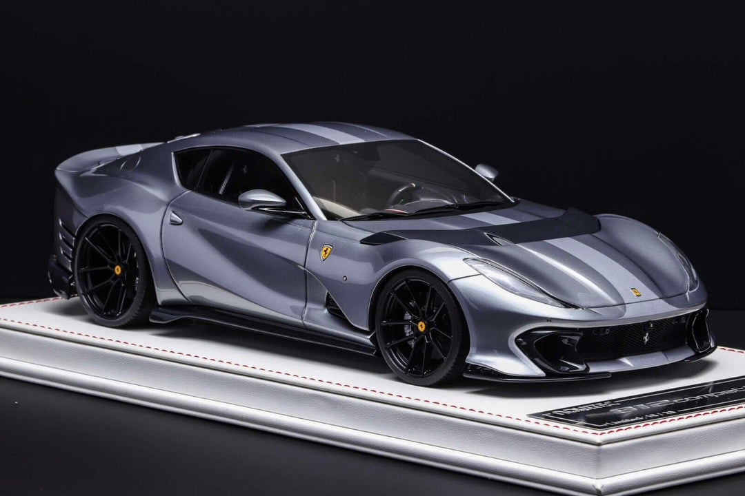 Ferrari 812 Competizione NOVITEC (Metallic Gray) [Davis & Giovanni] 1:18 scale