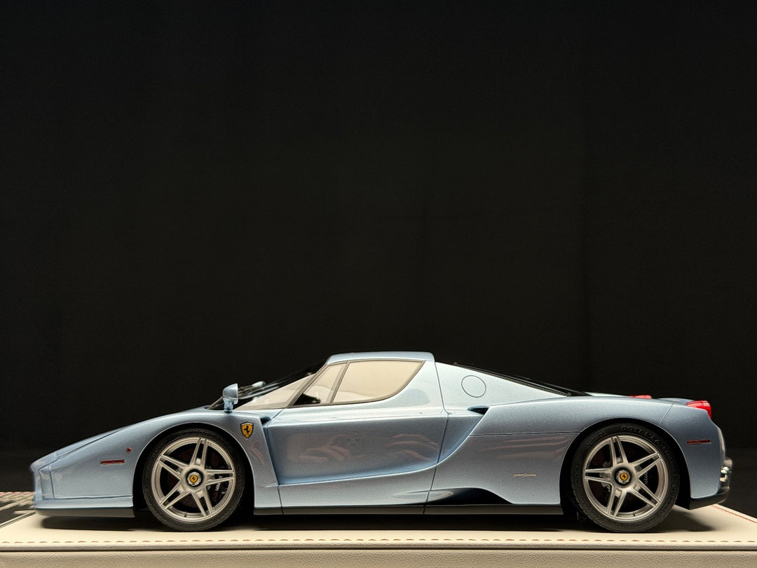 Ferrari Enzo (Ice Blue/ Black Interior) [Davis & Giovanni] 1:18 scale