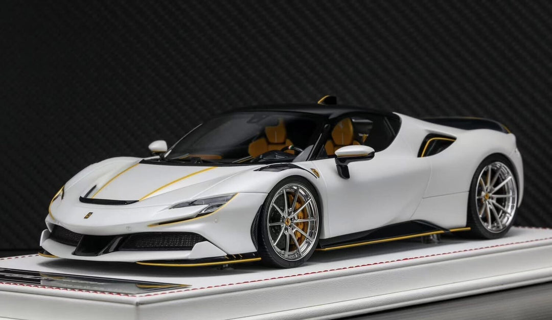 Ferrari SF90 Stradale NOVITEC (White) [Davis & Giovanni] 1:18 scale
