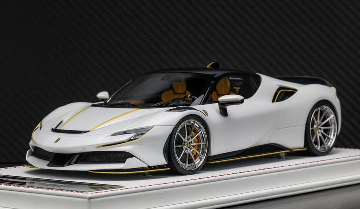 Ferrari SF90 Stradale NOVITEC (White) [Davis & Giovanni] 1:18 scale