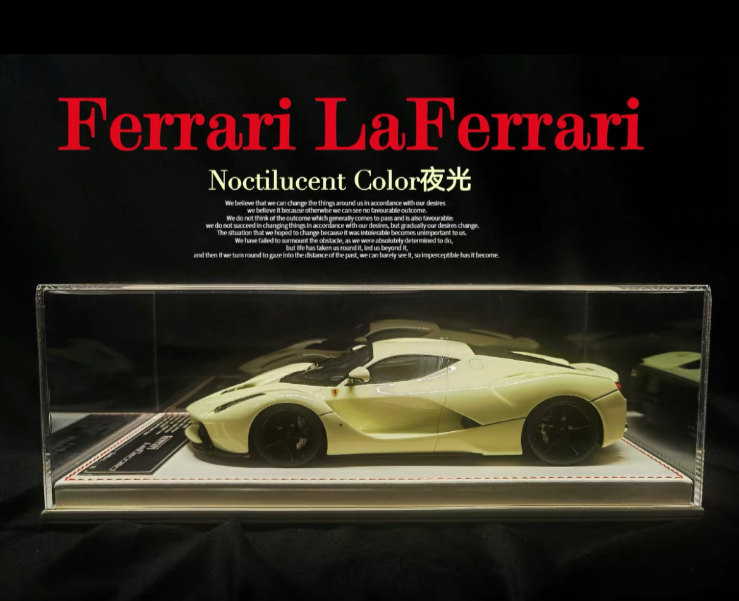 Ferrari LaFerrari (Luminous Green) [Davis & Giovanni] 1:18 scale