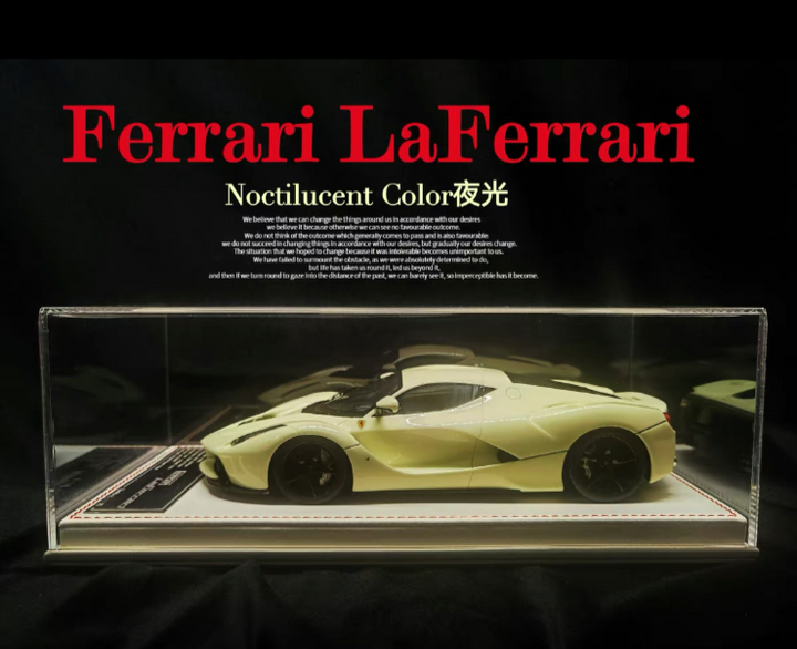 Ferrari LaFerrari (Luminous Green) [Davis & Giovanni] 1:18 scale