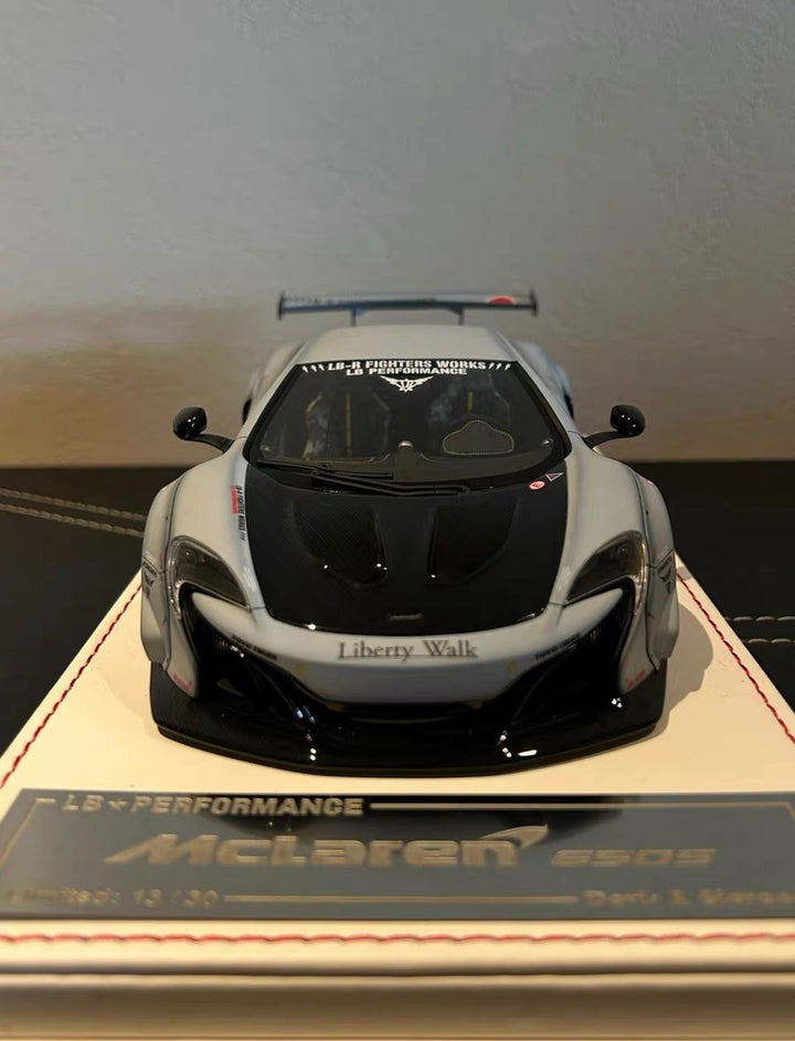 McLaren 650S LBWK (Matte Military Gray) [Davis & Giovanni] 1:18 scale