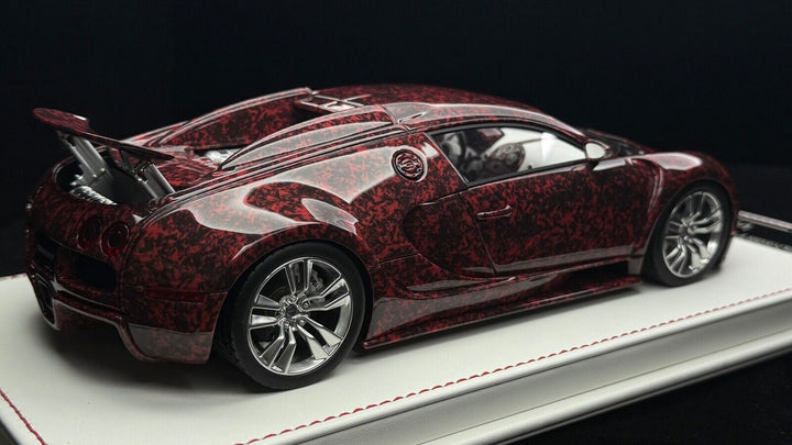 Bugatti Veyron Mansory (Red Forged Carbon) [Davis & Giovanni] 1:18 scale 1 OF 1
